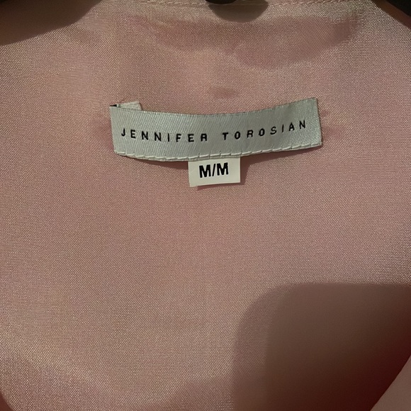 Pink vest by Canadian designer Jennifer Torosian - Picture 2 of 4